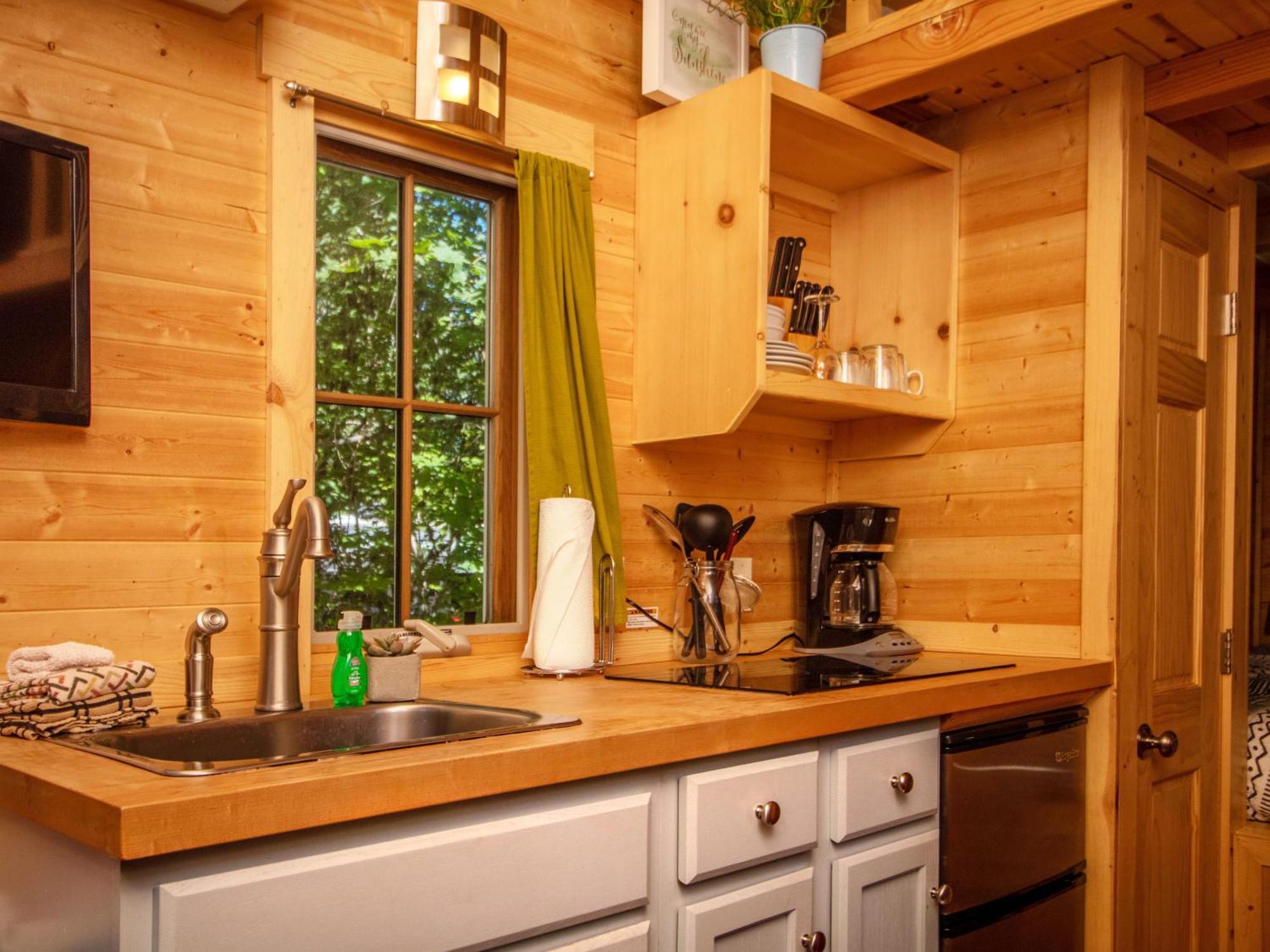 Mt Hood Tiny House Village Welches Exteriér fotografie