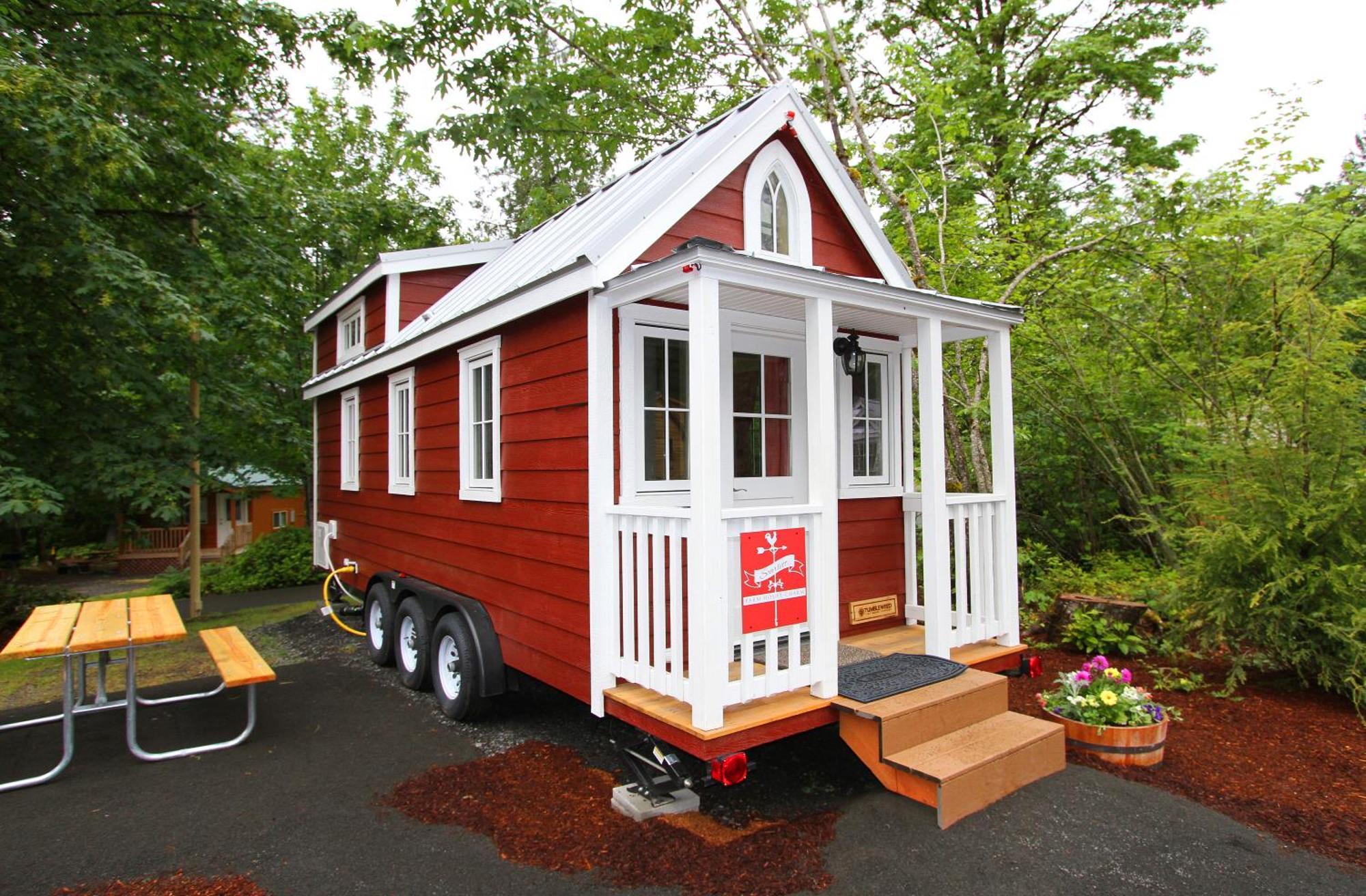 Mt Hood Tiny House Village Welches Exteriér fotografie